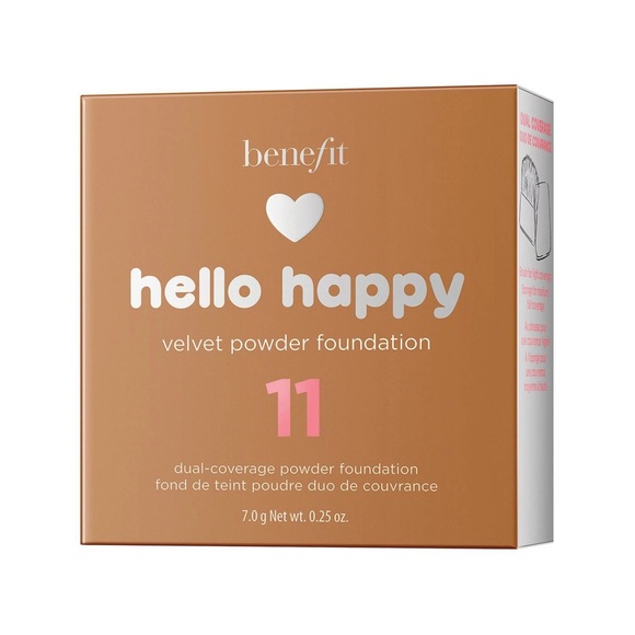 Benefit Hello Happy Velvet Powder Foundation Shade 11 - Picture 1 of 2